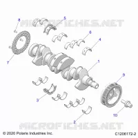 ENGINE, CIGUEÑAL AND BEARINGS
