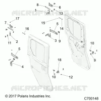 PUERTAS, REAR, FULL, MOUNTING