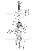 CARBURADOR TRAIL RMK 0980961 (4942214221C008)
