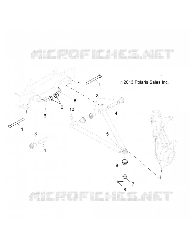 SUSPENSION, A-ARM and PUNTAL MOUNTING