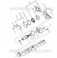 MOTOR DE ARRANQUE ASSEMBLY (4916361636040A)
