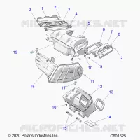 ENGINE, TOMA DE AIRE SYSTEM