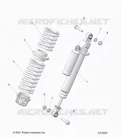 SUSPENSION, CHOQUE FRONTAL MOUNTING