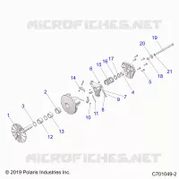 TREN, PRIMARY CLUTCH