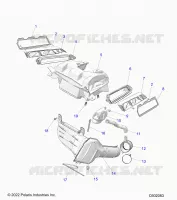 ENGINE, TOMA DE AIRE SYSTEM