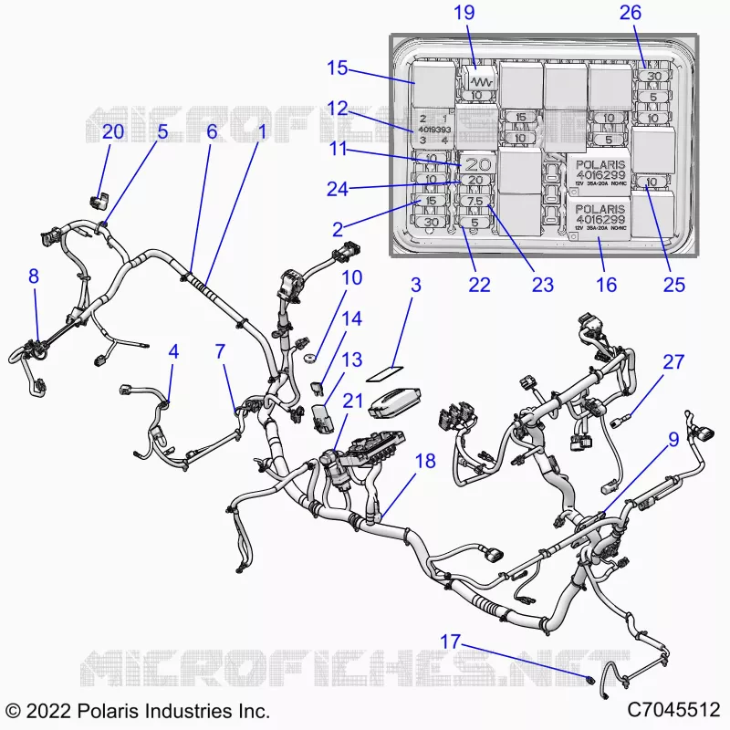 ELECTRICA, WIRE HARNESS