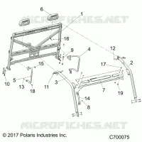 CHASSIS, CAB BASTIDOR