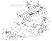 CONJUNTO TÚNEL WIDETRAK GT 0952061 and  EUROPEAN WIDETRAK GT E952061 (4928962896A006)