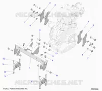ENGINE, TRANSMISIÃ“N MOUNTING & LONG BLOCK