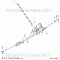 DIRECCION INFERIOR STEERING ASM.