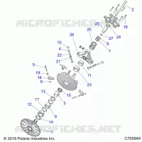 TREN, PRIMARY CLUTCH