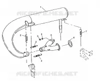 SISTEMA DE ESCAPE 500 INDY 0982764(A)(B) and EUROPEAN 500 INDY E982764A (4942104210C005)