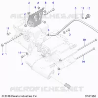 TREN, MAIN GEARCASE MOUNTING