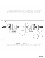 DRIVE TRAIN, TRANSMISION DELANTERA SHAFT