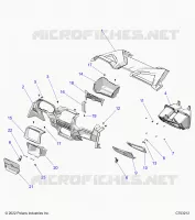TABLERO AND GLOVEBOX  RC- Z24ASK99A5 (C703212)