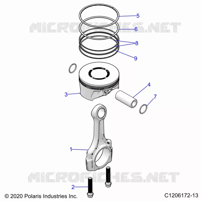 ENGINE, VÃSTAGO DE Ã‰MBOLO