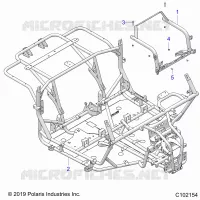 CHASSIS, MAIN BASTIDOR