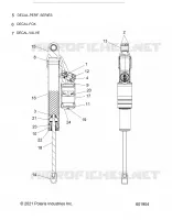 SUSPENSION, SHOCK TRASERO TRACK