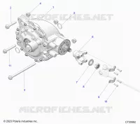 TREN, REAR GEARCASE MOUNTING