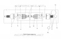 DRIVE TRAIN, DRIVE EJE TRASERO