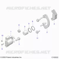 FRENO FRONTAL CALIPER