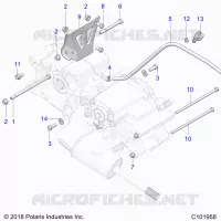 TREN, MAIN GEARCASE MOUNTING