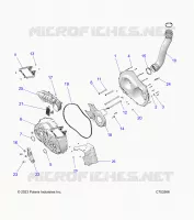 TREN, CLUTCH COVER AND DUCTING