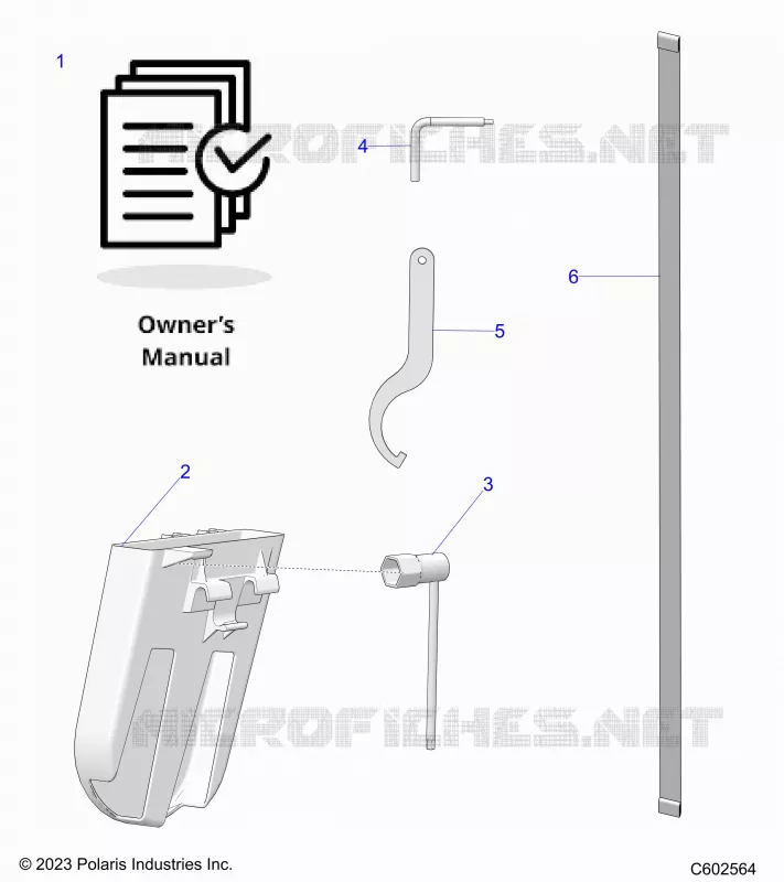 REFERENCES, EL MANUAL DEL PROPIETARIO, BELT HOLDER, TOOLS
