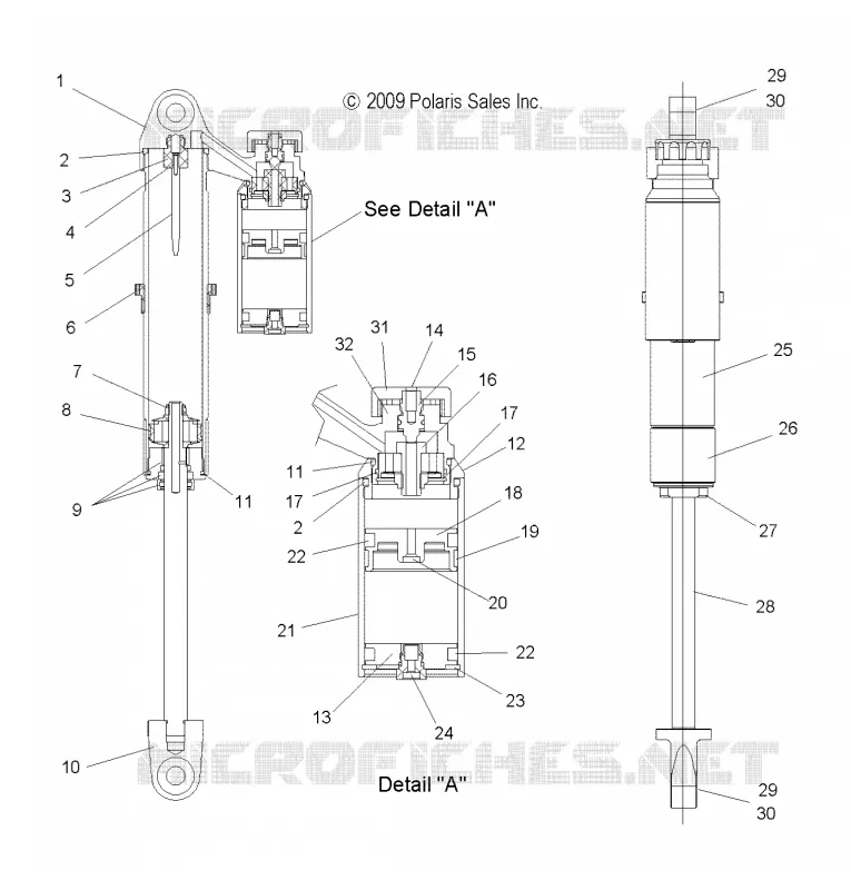 IFS CHOQUE, INTERNAL COMPONENTS (7043599)