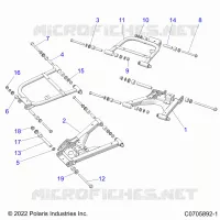 SUSPENSION TRASERA CONTROL ARMS