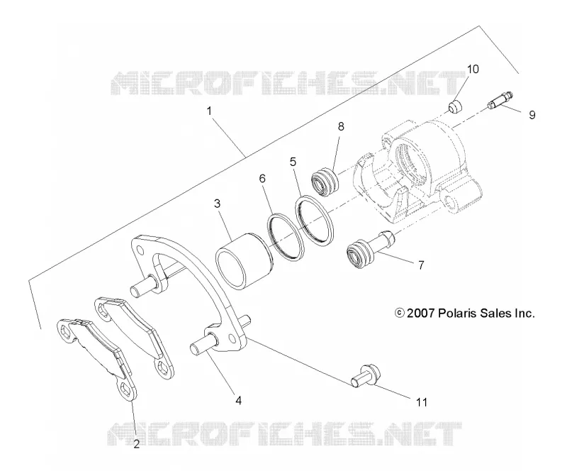 BRAKES, PINZA TRASERA