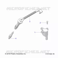 ELECTRICA, IGNITION COIL, WIRE AND SPARK PLUG