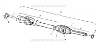 CV JOINT 6X6 250 W938727 (4924092409014A)