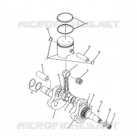 CIGUEÑAL AND PISTÓN 250 2X4 / W927527 (4922862286034A)