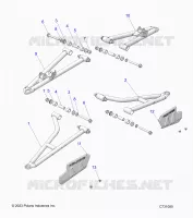 SUSPENSIÃ“N DELANTERA CONTROL ARMS