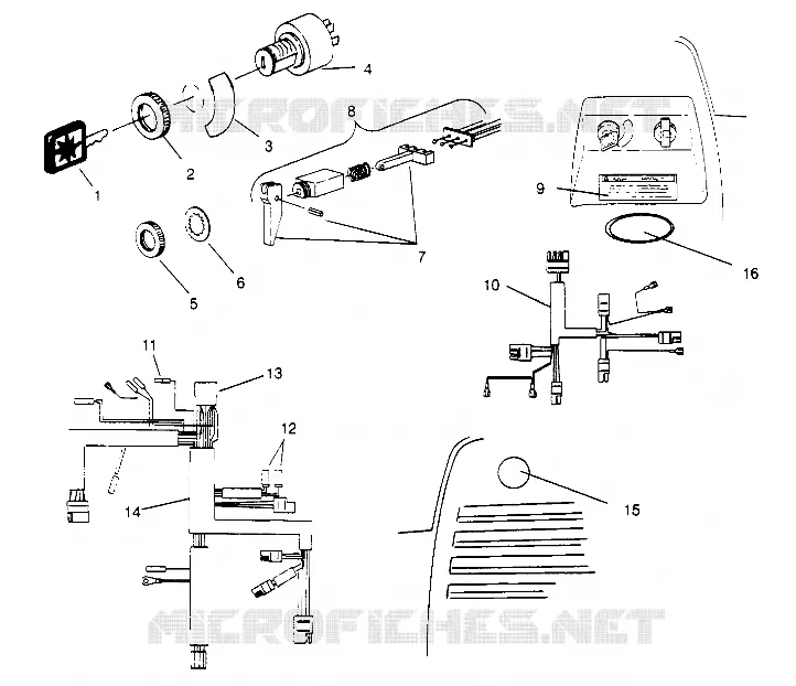 ENCENDIDO Y CABLE DE MAZO CLASSIC 0952865 (4929072907A008)