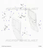 PUERTAS, REAR, MOUNTING