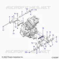 MOTOR, MOUNTING & LONG BLOCK