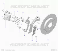 BRAKES, PINZA TRASERA