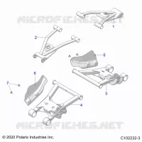 SUSPENSION TRASERA CONTROL ARMS