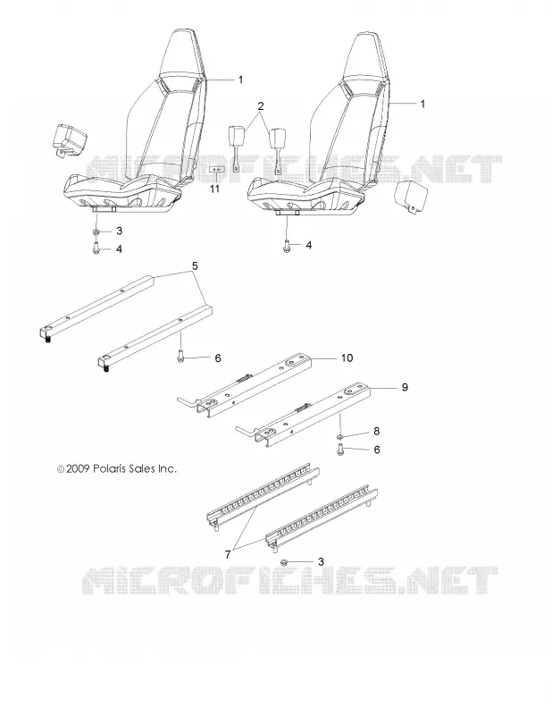 ASIENTO, MOUNTING AND BELTS