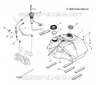 SISTEMA DE COMBUSTIBLE, GASOLINA TANK and GASOLINA LINES