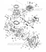 CAJA DEL CIGÜEÑAL AND CILINDRO SPORT 400L W948540 (4927232723C007)