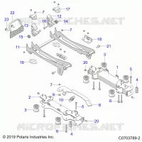 ASIENTO MOUNTING, FRONT