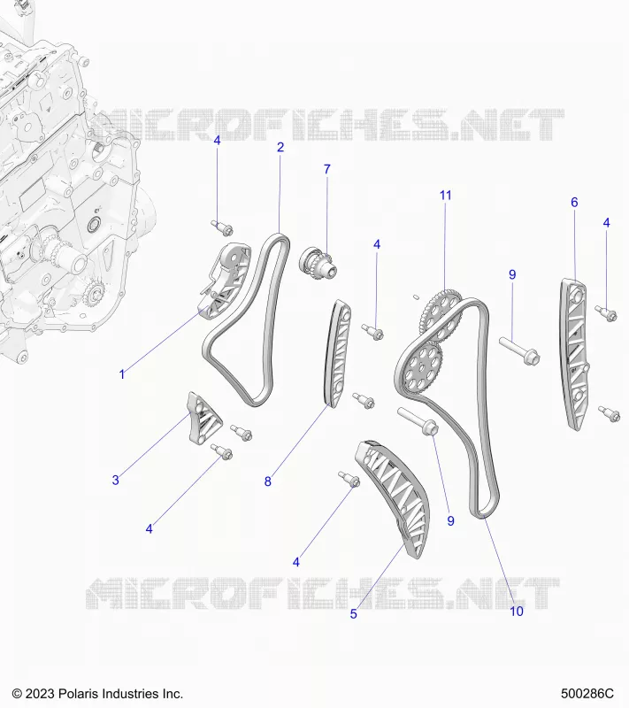 ENGINE, TIMING CADENA AND RELATED