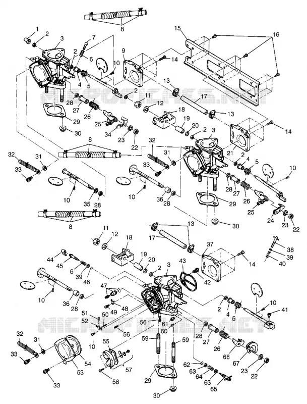CARBURADOR SL 780 B974088 AND INTL. SL 780 I974088 (4940924092C003)