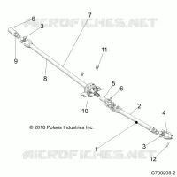 TREN, FRONT PROP SHAFT
