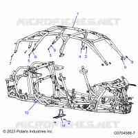 CHASSIS, CAB AND MAIN BASTIDOR
