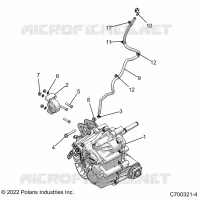 TREN, MAIN GEARCASE MOUNTING