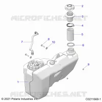 SISTEMA DE COMBUSTIBLE, FUEL TANK